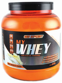 G.S ספורט MY WHEY אבקת חלבון מתקדם בטעם שוקולד לבן
