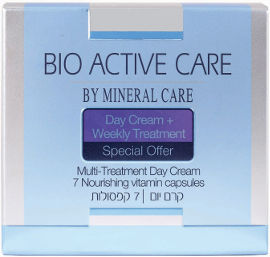 BIO ACTIVE CARE מארז קרם יום + 7 קפסולות