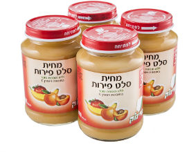 פרינוק מחית סלט פירות שלב 3