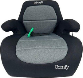 Infanti בוסטר ישיבה ריפוד מלא וחצי גב דגם Comfy R129 צבע הבוסטר אפור