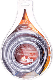 HOME-PRO צינור מקלחת פליז 1.5 מטר בראסו BRASSO