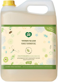 ecoLove ג'ריקן 5 ליטר סבון גוף משפחתי ירקות ירוקים - אקולאב