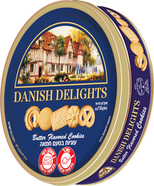 DANISH DELIGHTS עוגיות בטעם חמאה
