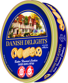DANISH DELIGHTS עוגיות בטעם חמאה