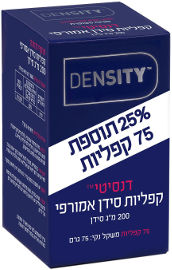דנסיטי תוסף סידן אמורפי 200 מ"ג