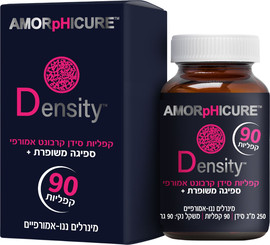 אמורפיקיור Density סידן קרבונט ננו אמורפי 250 מ"ג