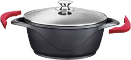 MORPHY RICHARDS סיר יציקה+מכסה BLACK SHALE 32 דגם MRHC20032