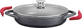 MORPHY RICHARDS סוטז יציקה+מכסה BLACK SHALE 36 דגם MRLC20036