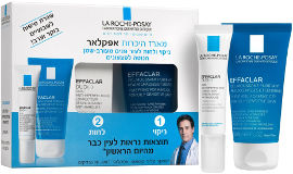 לה רוש-פוזה אפקלאר מארז הכרות עור פנים מעורב-שמן