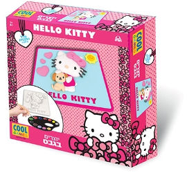 Cool Games משחק יצירה בגבס בעיצוב -הלו קיטי