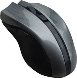 Silver Line עכבר אלחוטי בצבע אפור Silver Line RF-317R