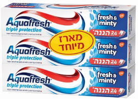 אקווה פרש משחת שיניים מנטה-כחול