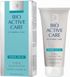 BIO ACTIVE CARE PURE SKIN מסכת בוץ וחימר