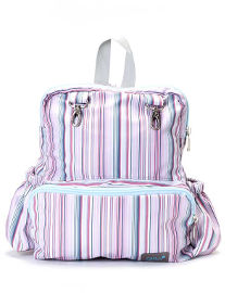 gitta תיק גן mini total פסים ורוד גיטה