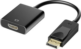 Protec מתאם DisplayPort (DP) זכר ל־HDMI נקבה 4K – דגם DM129