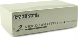 Gold Touch מפצל/מגבר VGA אחד לשניים – VGA Splitter Gold Touch