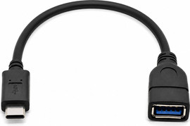 Gold Touch כבל מתאם USB-C זכר ל-USB 3.0 נקבה OTG Gold Touch – אורך 20 ס"מ