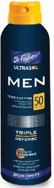 אולטרסול MEN ספריי רציף שקוף SPF50