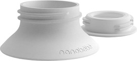 NANOBEBE סט מתאמים למשאבת חלב - פיה צרה ורחבה ננובבה nanobebe