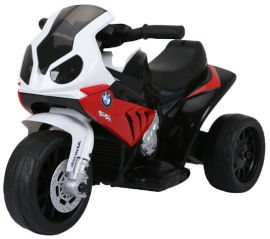טוויסט אופנוע מיני 6V לילדים בדמות BMW RR1000 - אדום