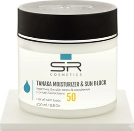 SR Cosmetics קרם לחות הטנאקה & חסם שמש חזק 250 מל