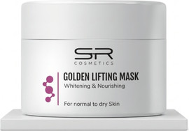 SR Cosmetics מסכת יופי מוזהבת ומבהירה 250 מל