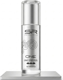 SR Cosmetics פילינג חומצות עוצמתי וואן סטפ פיל לעור הפנים 50 מל מסדרת וואן