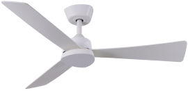 Star מאוורר תקרה 44" כולל תאורת LED מובנית בעוצמה 40W ושלט Star סטאר Star 9 44 לבן