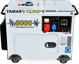 YAMAR W6500 YAMAR גנרטור מושתק דיזל