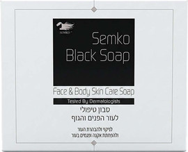 SEMKO סבון שחור לטיפול בפנים ובגוף 135 גרם