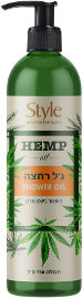 סטייל HEMP OIL ג'ל רחצה מועשר בשמן ארגן