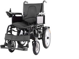 PLUSMED כסא גלגלים ממונע עם גוף פלדה PM-WCVP