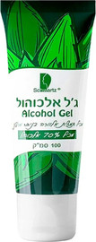 שוורץ אלקוג'ל עם תמצית אלוורה 70%, לניקוי יסודי של הידיים מבלי לייבש את העור, לקוסמטיקאיות, סלוני יופי, קליניקות, מכוני קעקועים  Alcohol Gel Schwartz