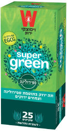 ויסוצקי SUPER GREEN תה ירוק ספירולינה