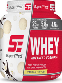 Super Effect אבקת חלבון וניל