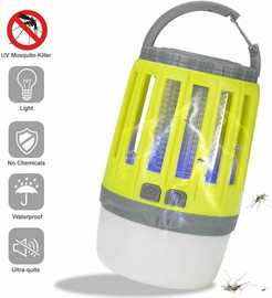 NAVI דוחה יתושים נייד+מנורה NAVY NY-3635