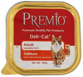 Premio מעדן לחתול בטעם סלמון