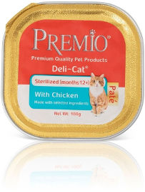 Premio מעדן לחתול סטרילייז עוף