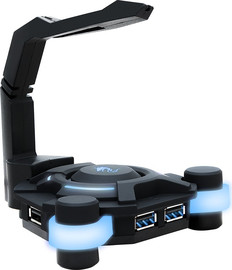 Dragon מפצל 4 כניסות USB כולל מנהל כבל לעכבר Dragon דרגון GPDRA-USS-B