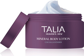 TALIA BIOVYN קרם גוף ללחות והזנה עם לבנדר וחמאת קקאו  Mineral Body Lotion With Cocoa Butter & Lavender