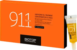 Biotop אמפולות BIOTOP 911 לשיקום שיער פגום וחסר חיות ביוטופ 6 יחידות