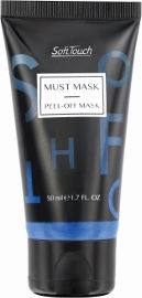 Soft Touch PEEL OF MASK מסכה מתקלפת לניקוי ודיטוקס - כחולה