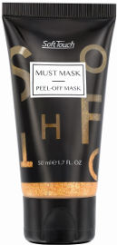 Soft Touch PEEL OF MASK מסכה מתקלפת למראה עור זוהר וקורן - זהב