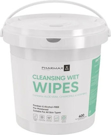 Pharmax מטליות לניקוי הגוף פארמקס מארז 400 יחידות