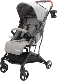 Infanti טיולון קליל וסופר קומפקטי ROYAL עם תיק נשיאה עד משקל 15 ק"ג - אפור
