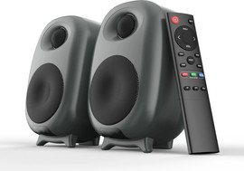 Protec סט זוג רמקולים PROTEC DM511 80W עם Bluetooth וחיבורים Optical / Coaxial