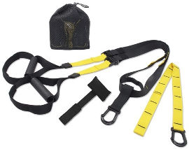 Energym רצועות אימון עם ידיות סיליקון