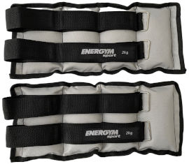 Energym זוג משקולות קרסול 2 קלו