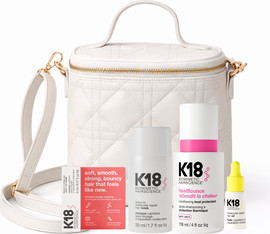 K18 REPAIR&PROTECT  ערכת לתיקון והגנה מחום המכיל : מסכה + ספריי + מסכה + שמן לתיקון ושיקום