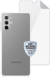 SKECH סט כיסוי ומגן מסך GALAXY A32 דגם MATRIX שקוף